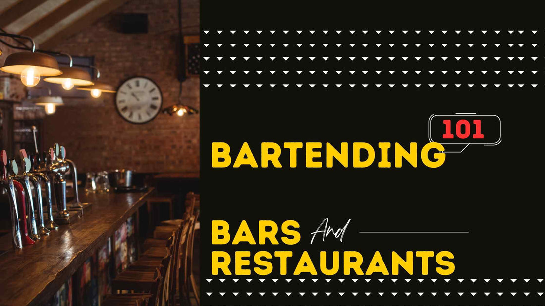 BARTENDING 101:  ESSENTIAL TIPS FOR NEW BARTENDERS - The Garnish Co.