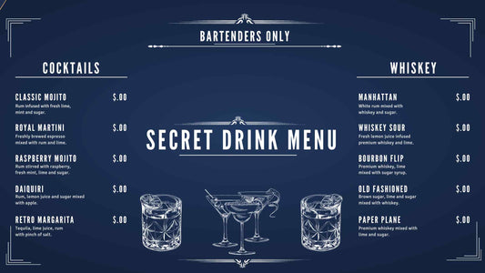 Drinks Bartenders don't want you to know