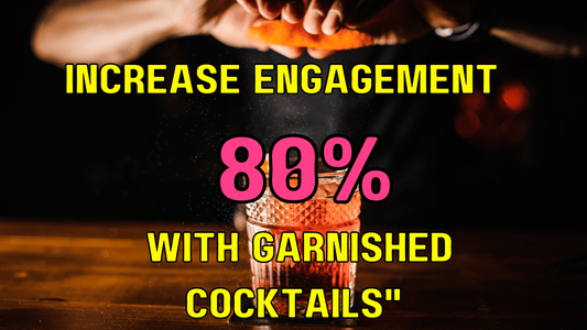 increase engagement-cocktail garnish