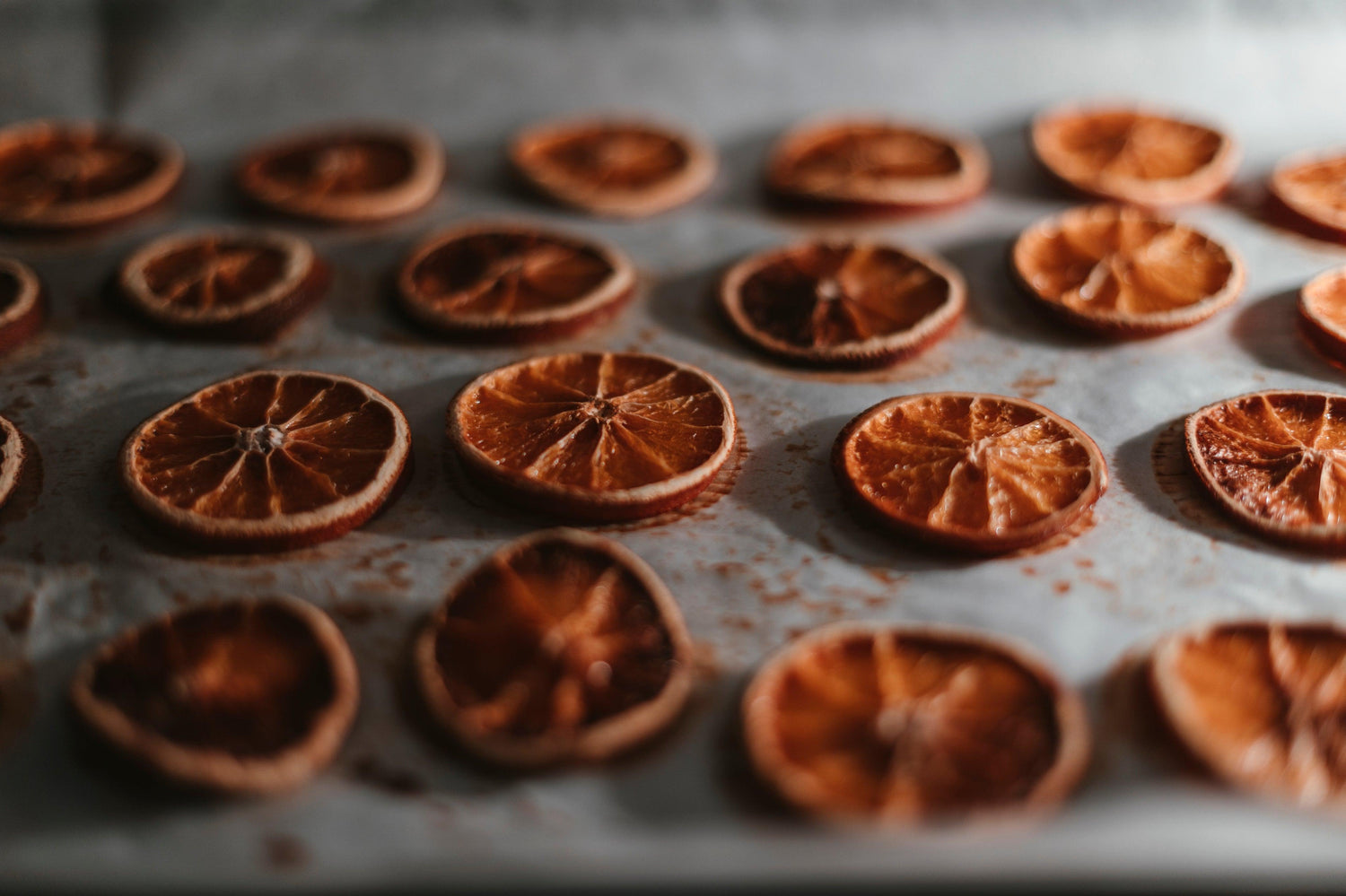 close-up-of-baked-sliced-oranges - The Garnish Co.